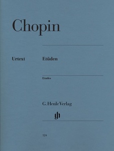 ספר תווים Chopin Etudes Henle