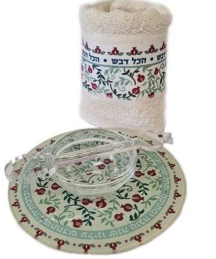 סט דבשית+מגבת "הכל דבש"