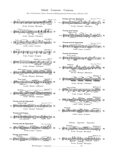 ספר תווים Chopin Waltzes