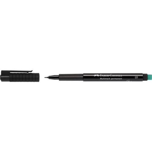 Multimark permanent עובי S-שחור