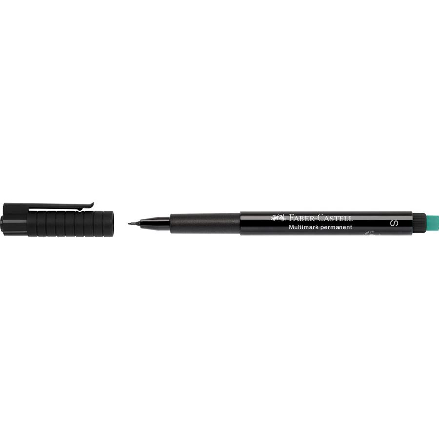 Multimark permanent עובי S-שחור