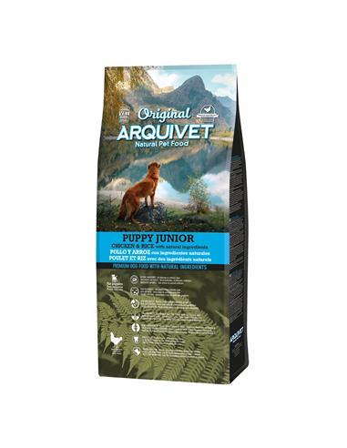 ארקיווט עוף ואורז 12 ק"ג - Arquivet מזון יבש לכלבים גורים