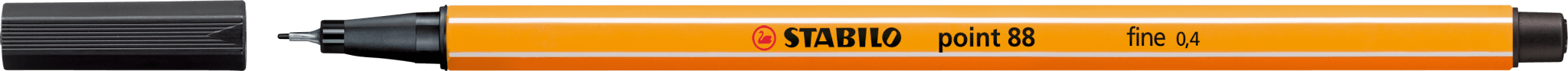 STABILO point 88 בגוון (46) שחור