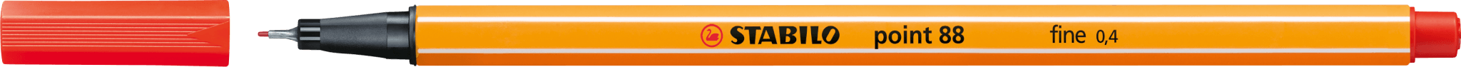 STABILO point 88 בגוון (40) אדום