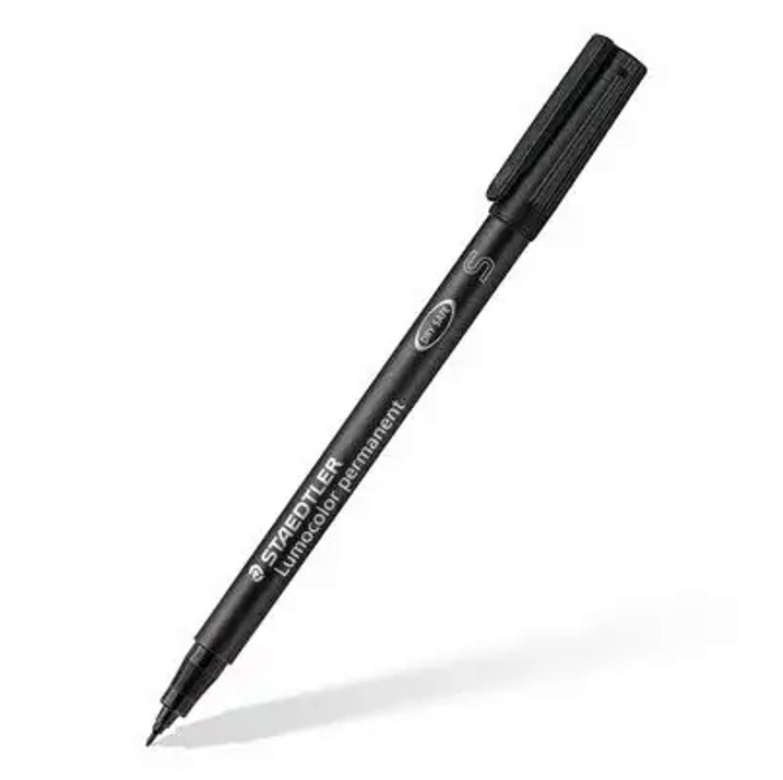 טוש לשקפים STAEDTLER Lumcolor permanent pen עובי S במגוון צבעים