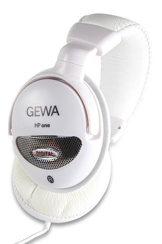 אוזניות סטריאו דינאמיות חצי פתוחות בצבע לבן HP ONE 170925 מבית GEWA (Germany)