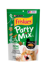 חטיף לחתול פריסקיז PARTY MIX פיקניק קראנץ