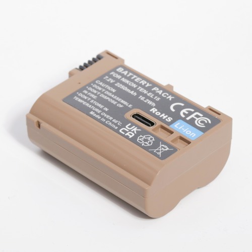 סוללה חליפית Nikon ten-el15 עם טעינת Type c