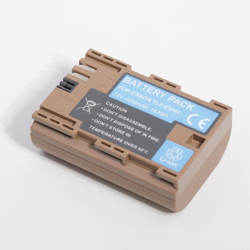 סוללה חליפית Canon tlp-e6nh עם טעינת Type c