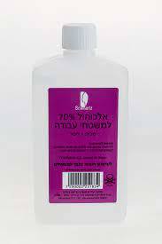 Schwartz - 70% אלכוהול למשטחי עבודה וגם לניטרול ג'ל 