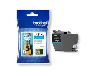 ראש דיו כחול מקורי brother LC421XLC