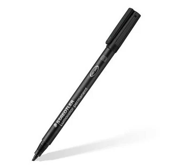 טוש לשקפים STAEDTLER Lumcolor permanent pen עובי B במגוון צבעים