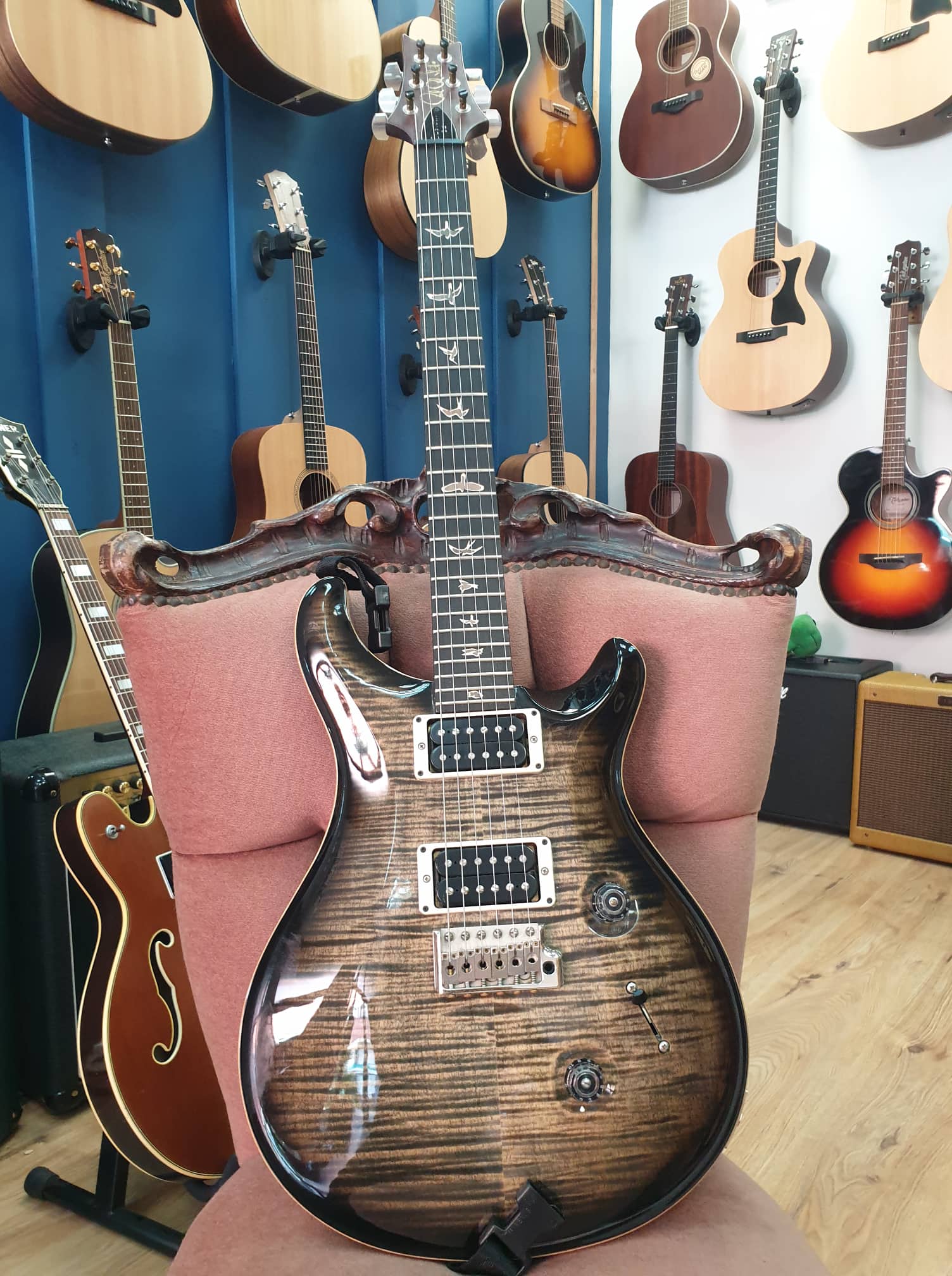 PRS Custom 24 10top Rosewood Neck 2011