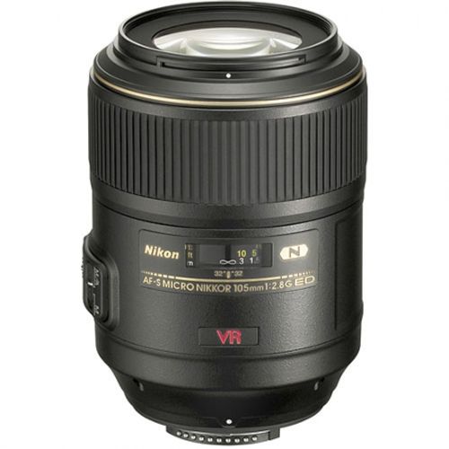 עדשה Nikon AF-S VR Micro Nikkor 105mm f/2.8G IF-ED יד שניה