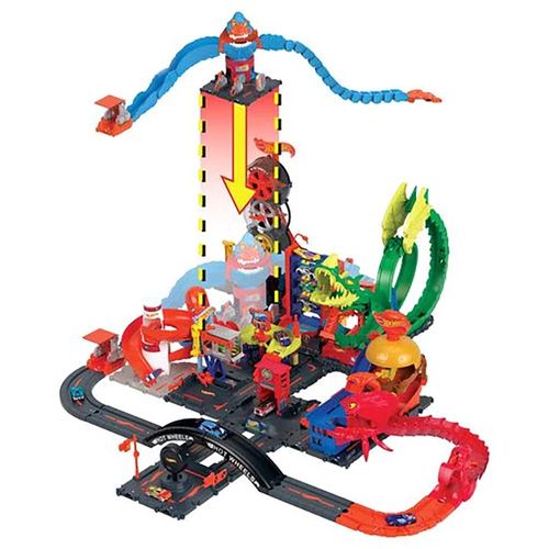 הוט ווילס - מארז מסלול עם גורילה תוקפנית - HOT WHEELS HDR30