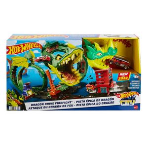 הוט מסלול - מסלול דרקון יורה אש - Hot Wheels HDP03