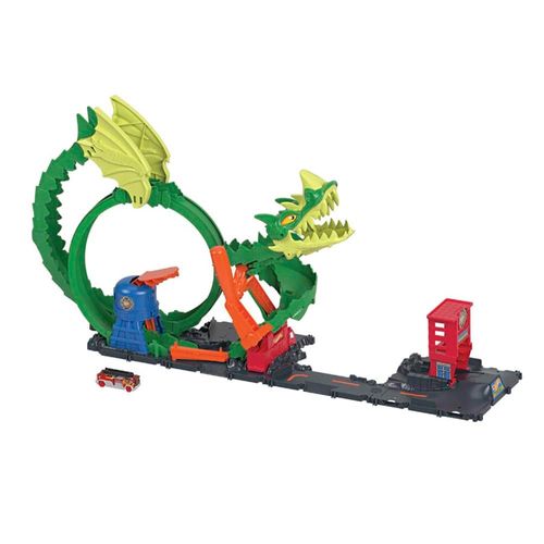 הוט מסלול - מסלול דרקון יורה אש - Hot Wheels HDP03