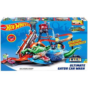 הוט ווילס - תחנת שטיפת מכוניות תנין - HOT WHEELS FTB67