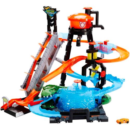 הוט ווילס - תחנת שטיפת מכוניות תנין - HOT WHEELS FTB67