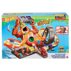 הוט ווילס - מסלול גורילה עם אורות וצלילים - Hot Wheels GTT94