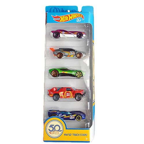 הוט ווילס - 5 מכוניות במארז - HOT WHEELS