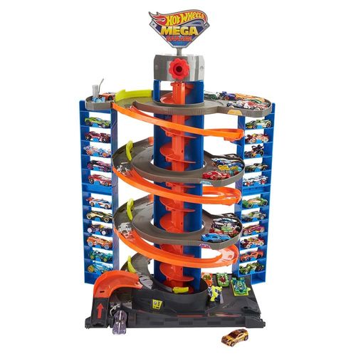 הוט ווילס - חניון ענק 4 קומות - HOT WHEELS GTT95