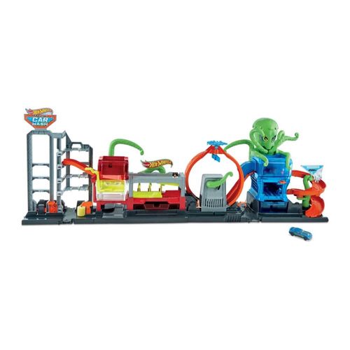 הוט ווילס - תחנת שטיפת מכוניות תמנון - HOT WHEELS GTT96