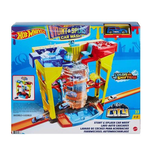 הוט ווילס - תחנת שטיפת מכוניות משנות צבעים - HOT WHEELS GRW37