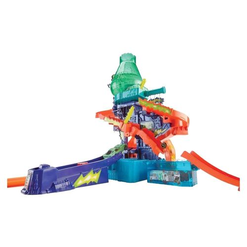 הוט ווילס - מסלול רחיצת מכוניות משנות צבע - HOT WHEELS CCP76