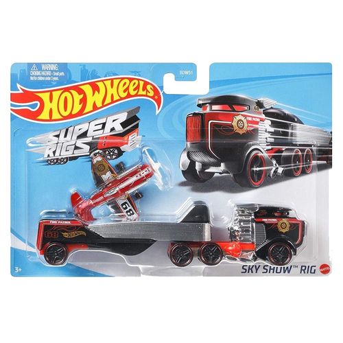 הוט ווילס - משאית עם מכונית - HOT WHEELS BDW51