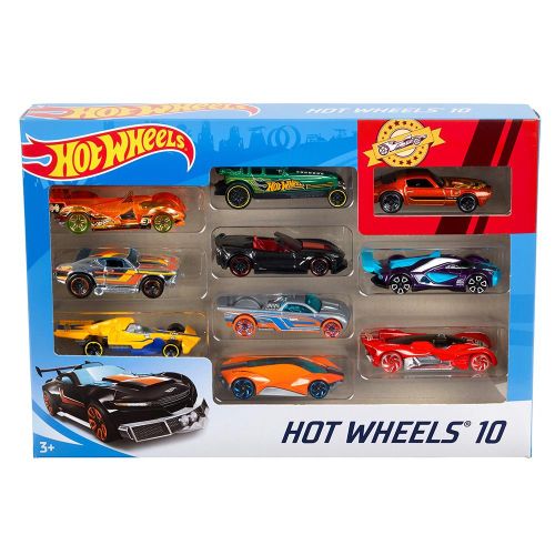 הוט ווילס - מארז 10 מכוניות - Hot Wheels 54886