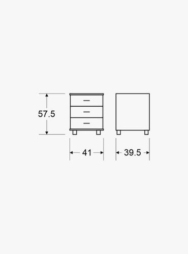 שידה – נועם מק”ט 361 יראון