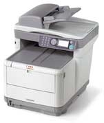 מדפסת משולבת צבעונית OKI MC360 MFP מתצוגה 