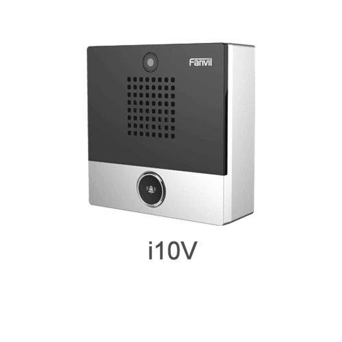 מיני אינטרקום מבית FANVIL מדגם i10V SIP בעל מצלמה מובנית
