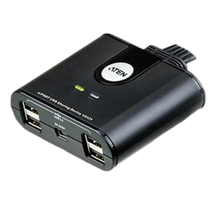 ATEN 4 x 4 USB 2.0 Peripheral Sharing Switch US424