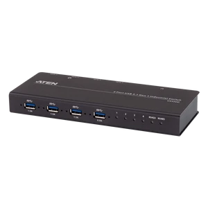 ATEN 4 x 4 USB 3.2 Gen 1 Industrial Hub Switch US3344I