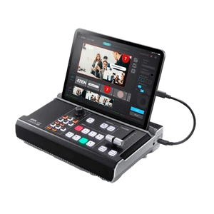 ATEN StreamLIVE™ PRO All-in-one Multi-channel AV Mixer UC9040