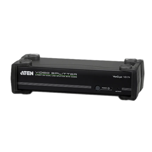 ATEN 4-Port DVI Dual Link/Audio Splitter VS174