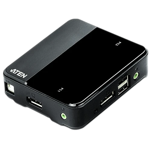 ATEN 2-Port USB DisplayPort/Audio KVM Switch CS782DP