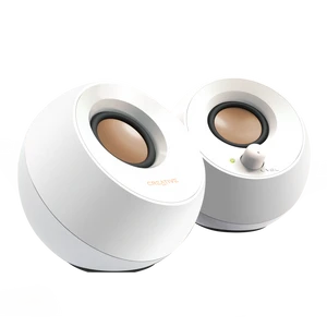 רמקולים למחשב - Pebble SE WHITE Creative