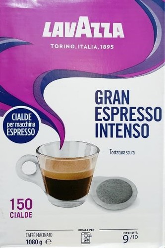 150 פודים לוואצה גראן אספרסו אינטנסו Lavazza Gran Esspreso Intenso Pods