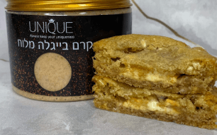 עוגיית בלונדי ובייגלה מלו
