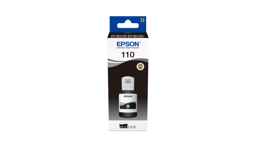 מיכל דיו שחור אפסון Epson 110 Black - מקורי