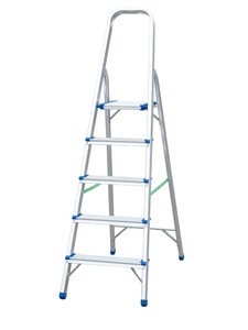 סולם אלומניום ביתי 5 שלבים חגית 
