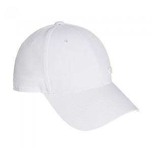 כובע לבן אדידס - Adidas 6PCAP LTWGT MET WHITE