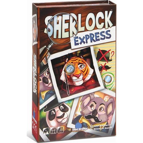 גאוני - משחק שרלוק  משחק קלפים  בלשי  SHERLOCK EXPRESS