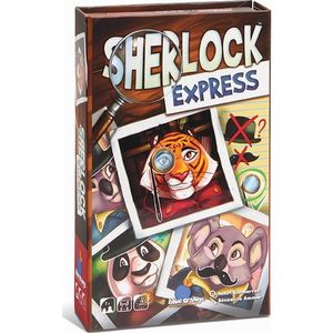 גאוני - משחק שרלוק  משחק קלפים  בלשי  SHERLOCK EXPRESS