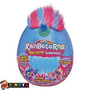 ביצת ריינבוקורן שיער כחולה ענקית RAINBOCORNS