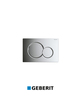 לחצן סיגמא 01 עגול 115.770.21.5 כרום GEBERIT גבריט