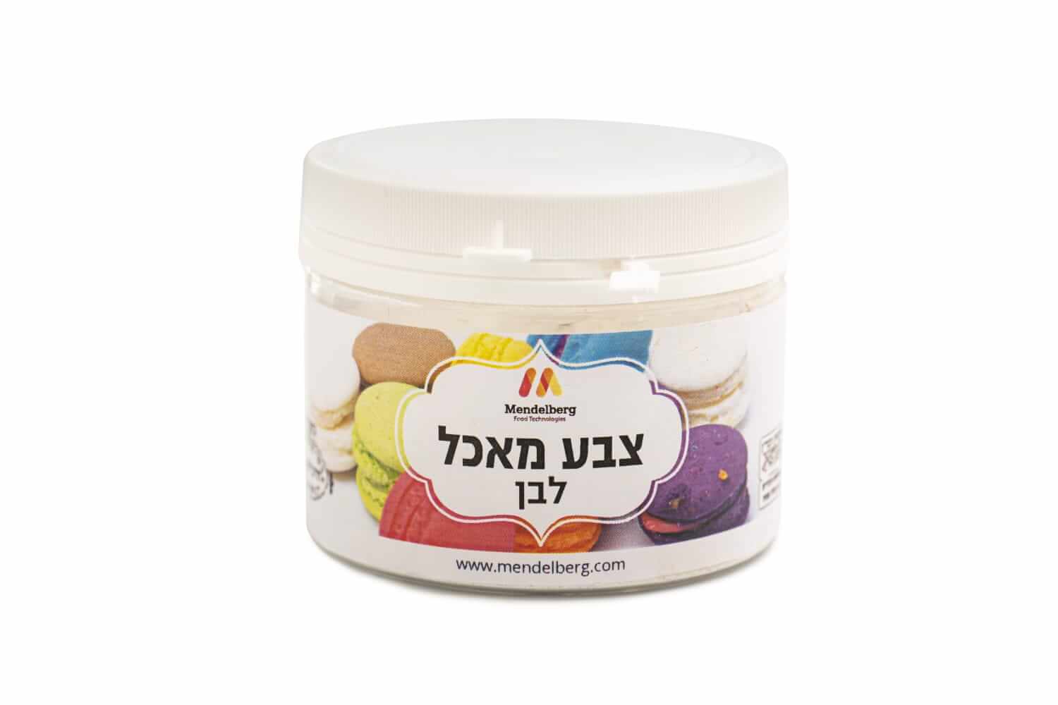 צבע מאכל לבן 100 סמ